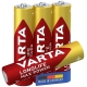 Baterijos VARTA Longlife Max Power, AAA (LR03), 4 vnt.