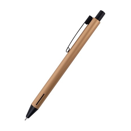 Automatinis tušinukas PRIME, Axent, 0.7mm, aukso sp. korpusas, mėlynos sp.
