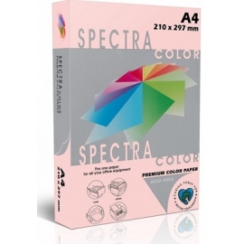 Spalvotas popierius SPECTRA COLOR, A4, 80gsm, 500 lapų, IT140 ROSE (pastelinė rožinė sp.)