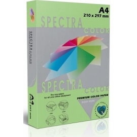 Spalvotas popierius SPECTRA COLOR, A4, 80gsm, 500 lapų, IT190 GREEN (žalia sp.)