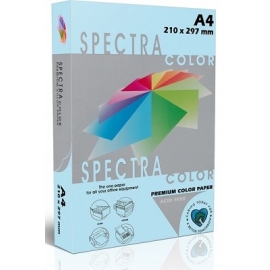 Spalvotas popierius SPECTRA COLOR, A4, 80gsm, 500 lapų, IT120 OCEAN (šviesiai mėlyna sp.)